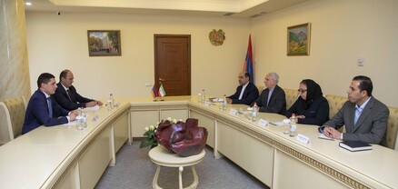 Արգիշտի Քյարամյանն ընդունել է ՀՀ-ում Իրանի դեսպանին
