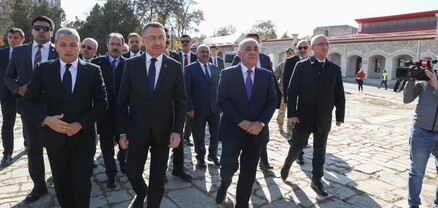 Թուրքիայի փոխնախագահն այցելել է օկուպացված Շուշի