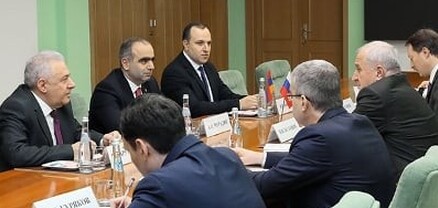 ՊԵԿ փոխնախագահը, ՌԴ-ում ՀՀ դեսպանը և մաքսային կցորդը հանդիպել են ՌԴ մաքսային ծառայության ղեկավարի հետ