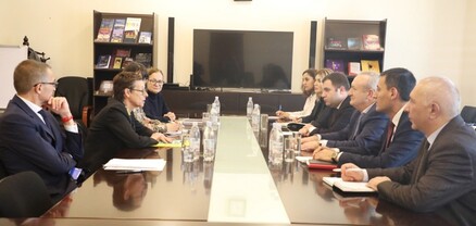 Վահրամ Դումանյանն ընդունել է Ֆրանսիայի դեսպան Անն Լույոյին