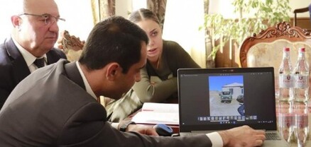 Գեղարքունիքի մարզպետը ԵՄ առաքելության դիտորդական թիմին ներկայացրել է հրետակոծության հետևանքներն ու առկա ռիսկերը