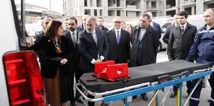 Հայաստանի շտապբուժօգնության պարկը համալրվել է 39 նոր ժամանակակից ավտոմեքենաներով