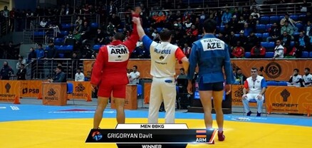 Արցախցի սամբիստը հաղթել է ադրբեջանցուն