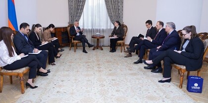 Փոխվարչապետ Մհեր Գրիգորյանն ընդունել է ԱՄՆ ՄԶԳ Եվրոպայի և Եվրասիայի բյուրոյի ղեկավարի գլխավորած պատվիրակությանը