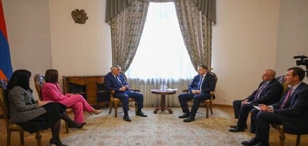 Փոխվարչապետ Մհեր Գրիգորյանն ընդունել է ՌԴ առողջապահության նախարարին
