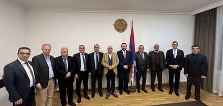 ԵԽ պատգամավորներին  ընդունել է Արցախի ԱԺ նախագահը