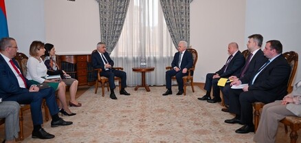 Փոխվարչապետ Մհեր Գրիգորյանն ընդունել է ՌԴ պատվիրակությանը
