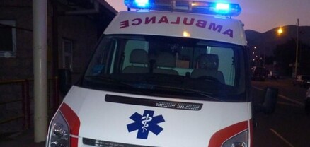 Վանաձորի ԲԿ-ի շտապօգնության մեքենան վթարի է ենթարկվել
