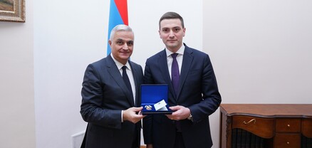 ՏԿԵ փոխնախարարը պարգևատրվել է «ԵԱՏՄ զարգացման գործում ավանդի համար» մեդալով