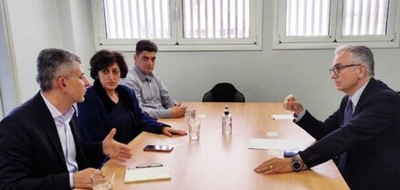 ՀՅԴ Բյուրոյի անդամ Դավիթ Իշխանյանն Արցախի հիմնահարցը քննարկել է Հունաստանի քաղաքական շրջանակների հետ