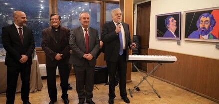 ԿԳՄՍ նախարարը ներկա է եղել ՀՀ ժողովրդական նկարիչ Անատոլի Ավետյանի անհատական ցուցահանդեսի բացմանը