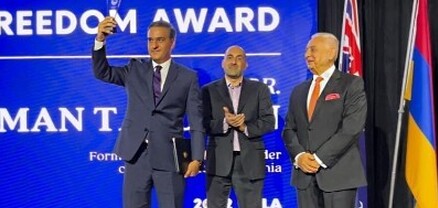 Թաթոյանն Ավստրալիայի Հայ դատի հանձնախմբի տարվա գլխավոր միջոցառմանը արժանացել է  «Ազատության» մրցանակի