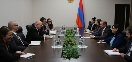 ԱԽ քարտուղար Արմեն Գրիգորյանը հանդիպել է Ֆիլիպ Ռիքերի հետ
