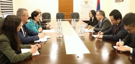 Անդրեասյանը Չինաստանի դեսպանին առաջարկել է Հայաստանում հայ-չինական սպորտային մարզահամալիր կառուցել