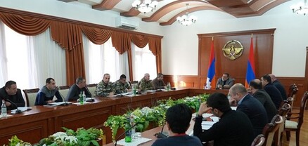 Ռուբեն Վարդանյանն օպերատիվ շտաբի անդամների մասնակցությամբ հրավիրել է ընդլայնված խորհրդակցություն