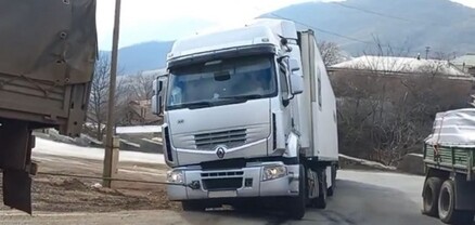 Վերին Խոտանան գյուղում փրկարարները մոտ 800 մ դժվարանցանելի հատվածում քարշակել են 2 բեռնատար