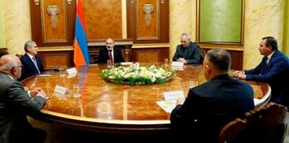 Նիկոլ Փաշինյանը հանդիպել է արտախորհրդարանական քաղաքական ուժերի ղեկավարներին