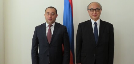 Վայոց ձորի մարզպետն ընդունել է Ճապոնիայի դեսպանին