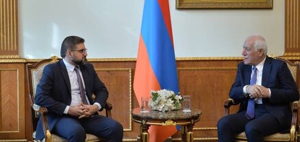 ՀՀ նախագահը հանդիպում է ունեցել «Հանուն Հանրապետության» կուսակցության նախագահ Արման Բաբաջանյանի հետ