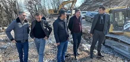Գնել Սանոսյանը աշխատանքային այցով Սյունիքի մարզում է