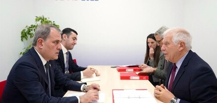 Ադրբեջանի արտգործնախարարը հանդիպում է ունեցել ԵՄ բարձր ներկայացուցչի հետ