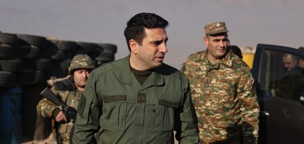 Ալեն Սիմոնյանն այցելել է առաջնագծում մարտական հերթապահություն իրականացնող զինծառայողներին