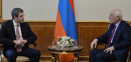 Նախագահ Վահագն Խաչատուրյանն ընդունել է Արդարադատության նորանշանակ նախարարին