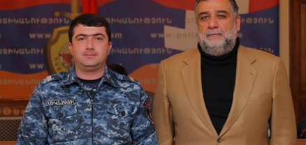 Արցախում ոստիկանության մի խումբ ծառայողներ են պարգևատրվել