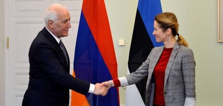 ՀՀ նախագահը և Էստոնիայի վարչապետն անդրադարձել են անվտանգային և տարածաշրջանային նշանակության հարցերի