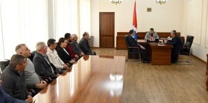 Արցախի նախագահն Անվտանգության  խորհրդի աշխատակազմին է ներկայացրել ԱՀ ԱԽ նոր քարտուղարին
