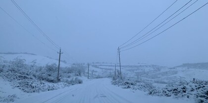 Արցախի բոլոր շրջաններում ձյուն է տեղում