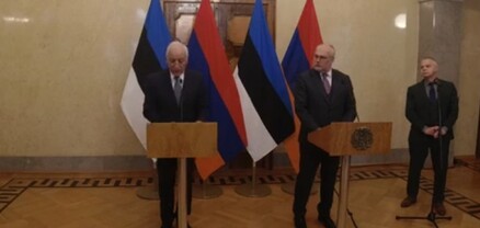 Հայաստանի և Էստոնիայի նախագահները հանդես են եկել ԶԼՄ ներկայացուցիչների համար հայտարարություններով