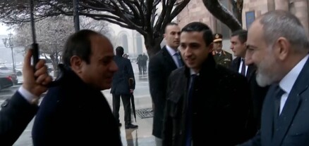 Փաշինյանը հյուրընկալել է Եգիպտոսի նախագահին