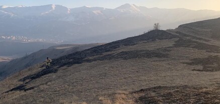 Հրդեհ Վանաձոր քաղաքի անտառամերձ հատվածում