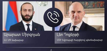 Արարատ Միրզոյանը և Լեո Դոքերթին քննարկել են Լաչինի միջանցքում ստեղծված իրավիճակը
