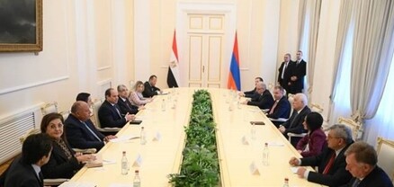 Սա պատմական իրադարձություն է․ ՀՀ-ի և Եգիպտոսի նախագահների մասնակցությամբ ընթանում է ընդլայնված կազմով հանդիպումը