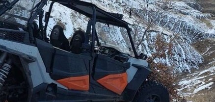 Սարալանջ գյուղի սարերում «Buggy» մակնիշի ամենագնացը մոտ 400 մետր սահել և բախվել է ծառին
