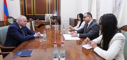 Փոխվարչապետ Խաչատրյանն ընդունել է ՌԴ դեսպան Սերգեյ Կոպիրկինին