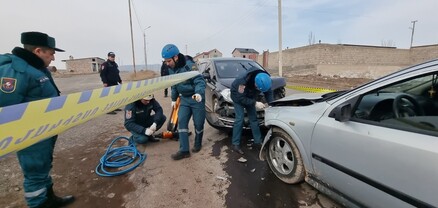 Աբովյան քաղաքում բախվել է չորս ավտոմեքենա․ կան տուժածներ