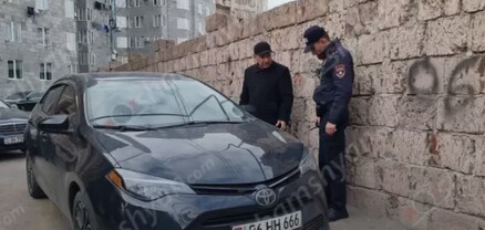 Toyota-ի անվահեծի մեջ հայտնաբերվել է մարտական նռնակ, որը հայտնաբերել է «Ռոքի» շունը․ shamshyan.com