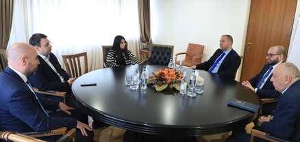 Էկոնոմիկայի նախարարը և ՀՀ-ում Եվրասիական զարգացման բանկի տնօրենը քննարկել են Վերին Լարսում լոգիստիկ կենտրոնի ստեղծման հնարավորությունը