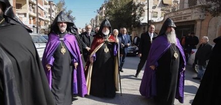 Մեծի Տանն Կիլիկիո կաթողիկոսությունը սիրիահայության հետ է. Վեհափառ Հայրապետն այցելել է Հալեպ
