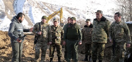 ՀՀ պաշտպանության նախարարն այցելել է հանրապետության հարավարևմտյան սահմանագոտի