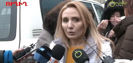 Մենք այստեղ հավաքվել ենք մի խումբ կանանցով՝ միանալու Արցախի մայրերի կոչին․ Արաքսյա Գրիգորյան