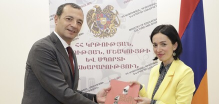 ԿԳՄՍ նախարարը և Իտալիայի դեսպանը քննարկել են համագործակցության հեռանկարները