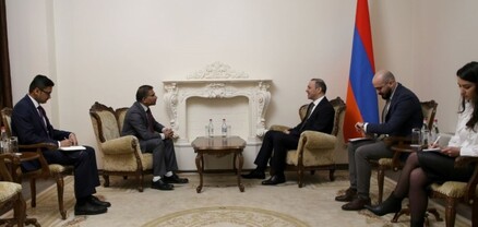 ԱԽ քարտուղարն ընդունել է Հնդկաստանի դեսպանին