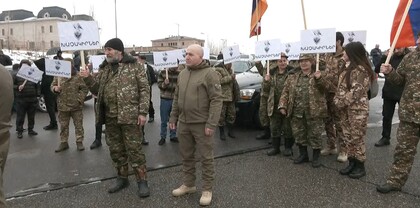 Կամավորականների բողոքի ակցիան ՊՆ շենքի մոտ․ ՈւՂԻՂ