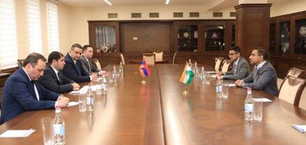 Հայաստանի պաշտպանության նախարարն ընդունել է Հնդկաստանի դեսպանին