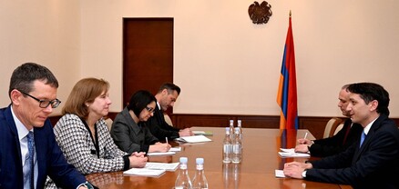 Ֆինանսների նախարարն ընդունել է ԱՄՆ նորանշանակ դեսպանին