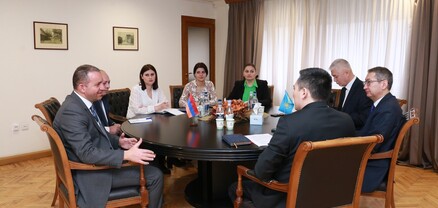 Վահան Քերոբյանն ընդունել է Ղազախստանի դեսպանին